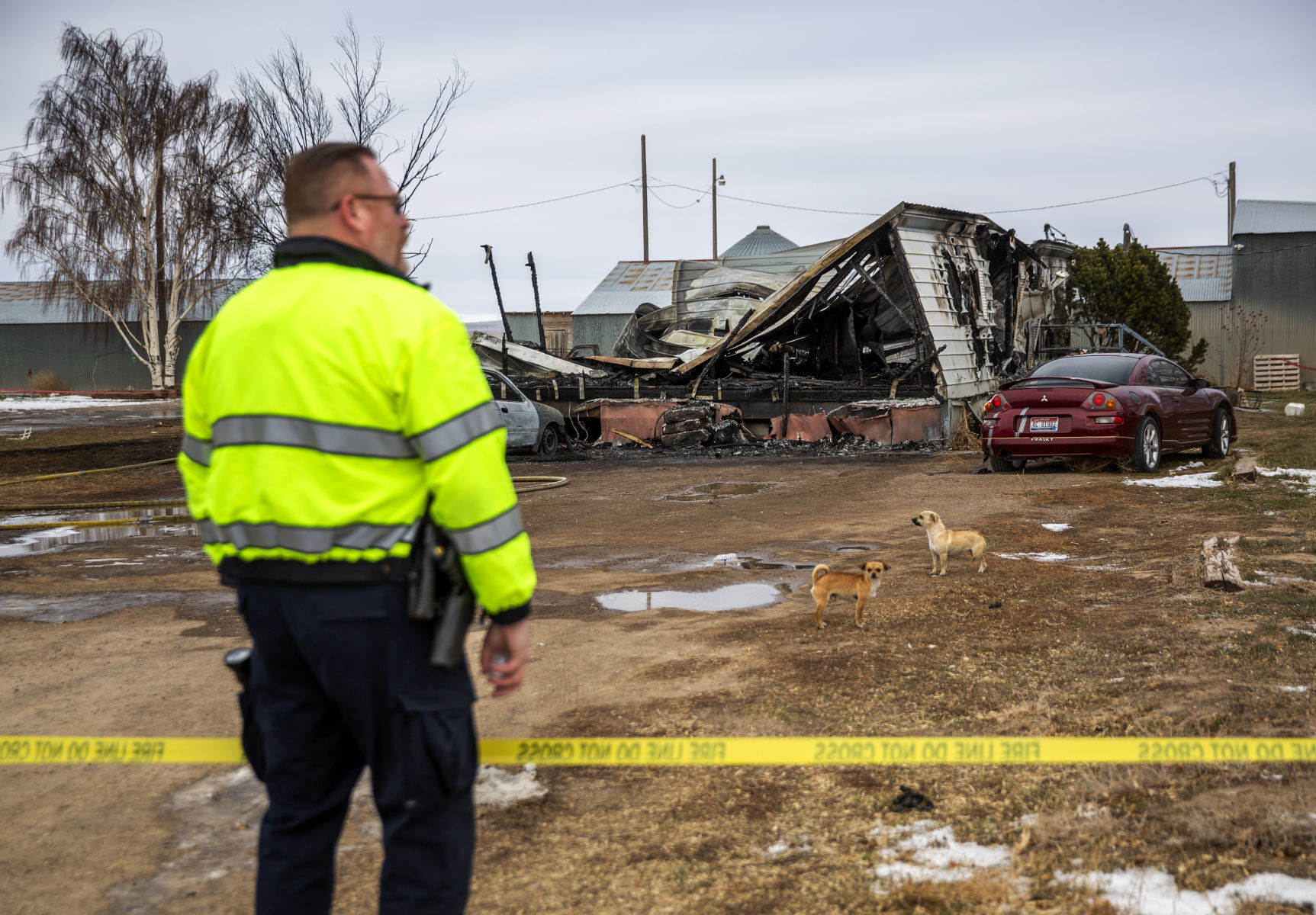 Mobile home fire